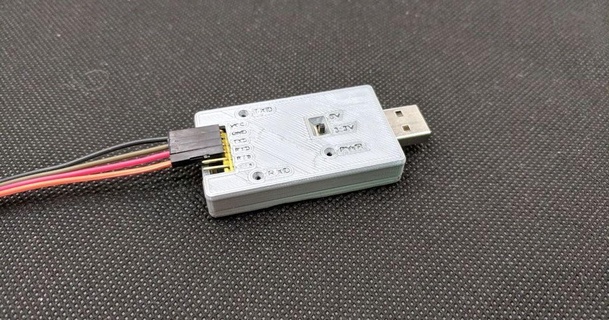 USB ftdi adaptador caso funda moldeado descargar gratis stl modelo imprimiblescom 3d modelos pasatiempo hacedores electrónica ft232rl moina 3d print model - Mito3D