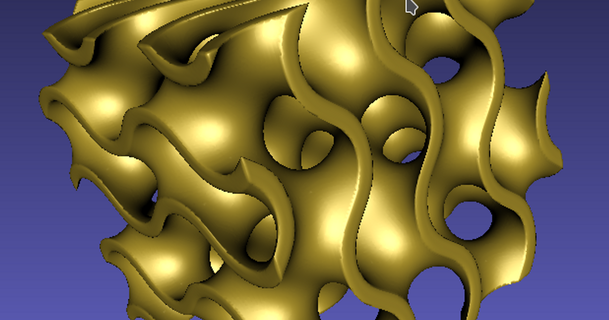 giroide superfície mortal baixar livre stl modelo printablescom 3d modelos Aprendendo matemática preenchimento espaço 3d print model - Mito3D