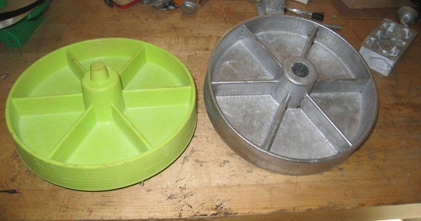 paramétrique poterie roues mortel Télécharger libre stl modèle imprimablescom 3d modèles loisir fabricants idées fonderie roue 3d print model - Mito3D
