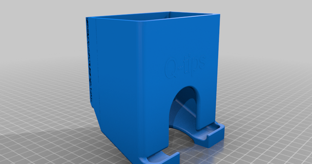 sk dis qtip Kulp destek 3dprintaren indir Bedava stl model printablescom 3d modeller hobi yapımcılar organizatörler Ikeaskadis Skadis 3d print model - Mito3D