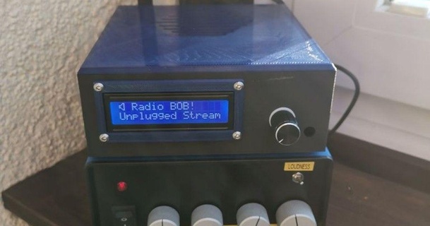 geh ein mp3 internet radio mit esp32 stoxx Scarica gratuito stl modello printablescom 3d Modelli gadget Audio Radio 3d print model - Mito3D