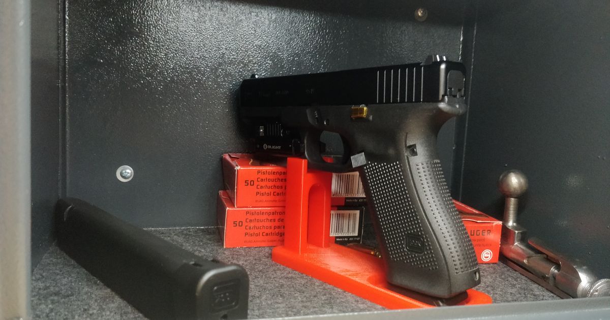 glock 17 gen5 kasa ayakta durmak sıfır akış indir Bedava stl model printablescom 3d modeller hobi yapımcılar organizatörler tabanca 3D print model - Mito3D
