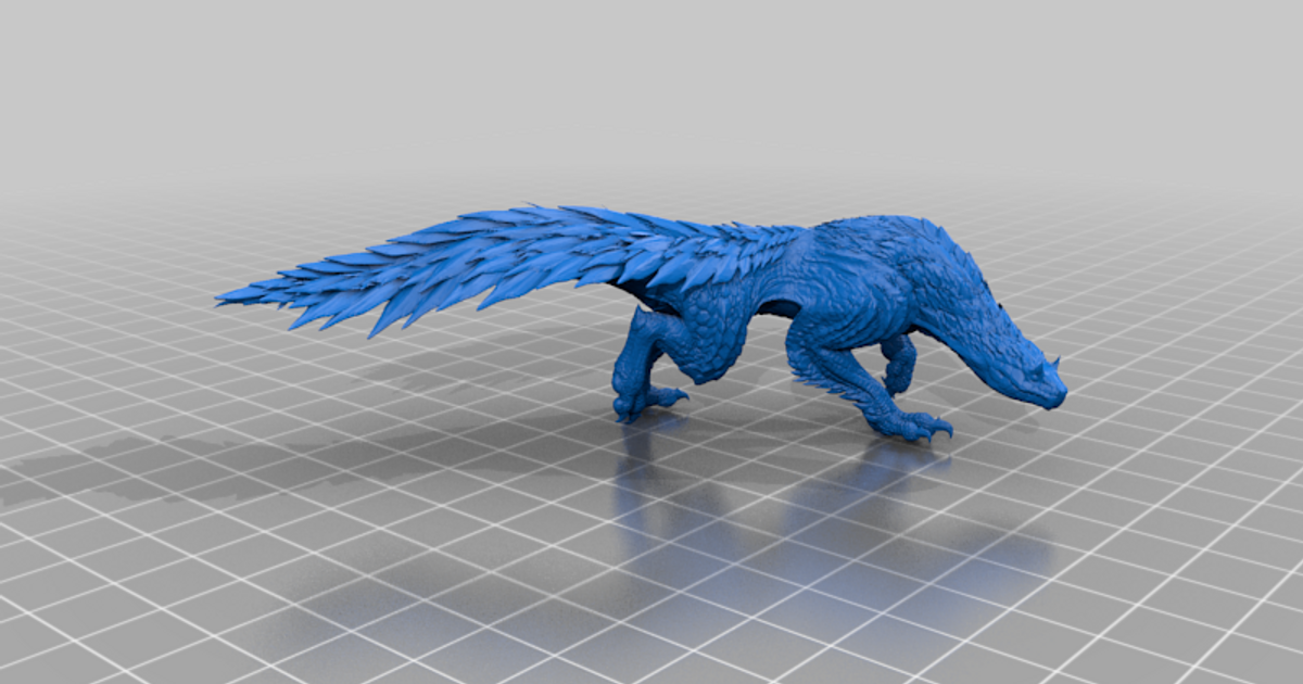 mhw tobi kadachi Pittrbm indir Bedava stl model printablescom 3d modeller oyuncaklar oyunlar aksiyon rakamlar heykeller yaratık canavar avcısı video oyunu 3D print model - Mito3D