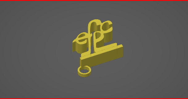 porte cl efpc guiguine download free stl model printablescom 3d models printers accessories keychain 3d print model - Mito3D