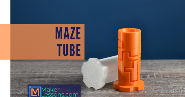 maze tube maker lessons download free stl model printablescom 3d models toys & games puzzles brain-teasers 3dpuzzle container mazebox mazepuzzle 3d print model - Mito3D