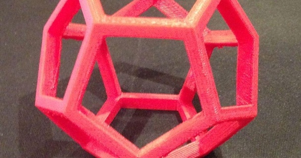 oyuk dodecahedron Patty Chuck indir Bedava stl model printablescom 3d modeller Sanat tasarım tasarımlar Mathart Platonik katı 3d print model - Mito3D