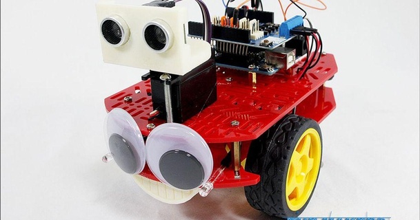 ping sensor servo montare 4 pin ultra sonico sainsmart banco dei produttori Scarica gratuito stl modello printablescom 3d Modelli passatempo creatori rc robotica 3d print model - Mito3D