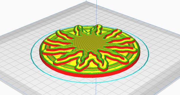mitraik sembol güneşin ışık temel minyatürler bardak altlığı vb ilham yükseltilmiş kurtlar shweenz indir Bedava stl model printablescom 3d modeller Sanat tasarım 2d 3d print model - Mito3D