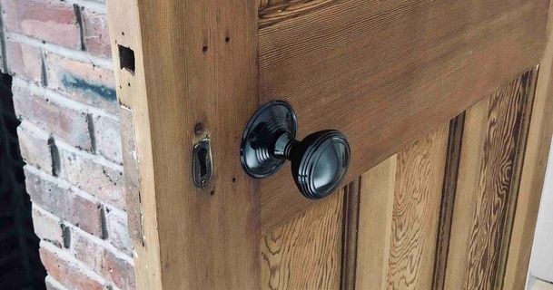 mortice door knob handle stuart download free stl model printablescom 3d models household house equipment doorhandle 3d print model - Mito3D