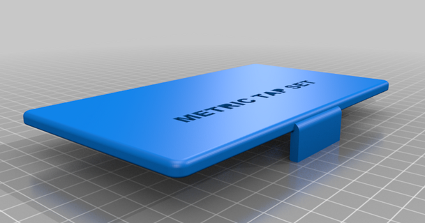 métrico grifo conjunto caja remezclar anisb descargar gratis stl modelo imprimiblescom 3d modelos pasatiempo hacedores herramientas 3d print model - Mito3D