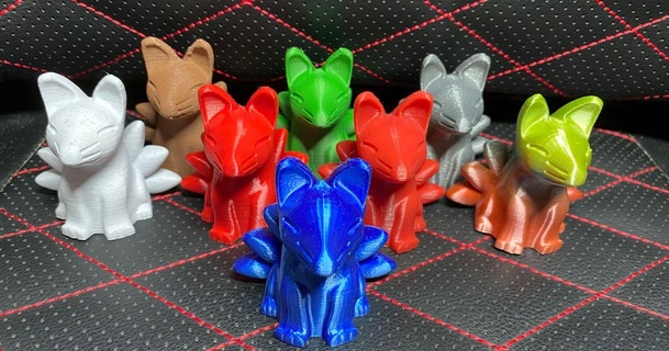 tailed fox foxmckraut download free stl model printablescom 3d models art & design sculptures 3d print model - Mito3D