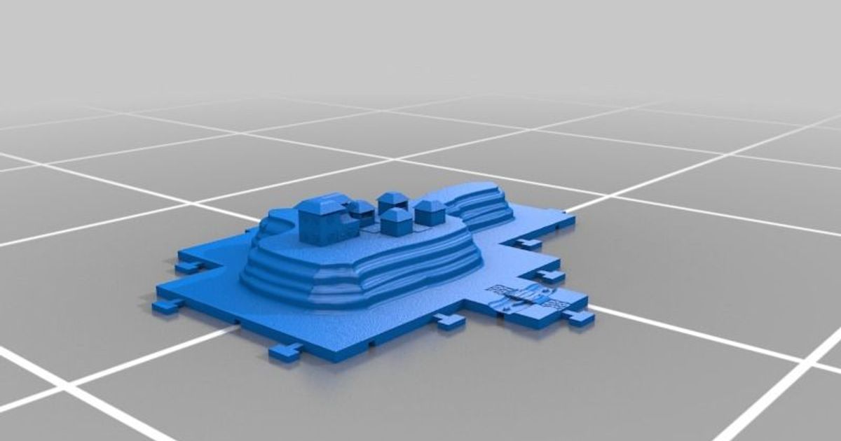 mundo mapa construtor comerciante alturas Ethan kohlbacher baixar livre stl modelo printablescom 3d modelos brinquedos jogos ar 3dmap 3dmaps jogo tabuleiro dnd casa 3D print model - Mito3D