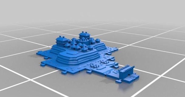 world map builder oceanic acropolis ethan kohlbacher download free stl model printablescom 3d models toys & games outdoor 3dmap 3dmaps addon castles 3d print model - Mito3D