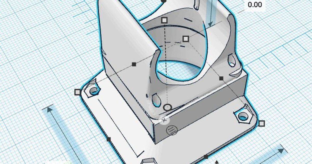 4010 ventilateur adaptateur e3dv6 coup chaleur Sovol sv01 zzy Télécharger libre stl modèle imprimablescom 3d modèles imprimantes mises niveau e3dv64010adapter e3dv64010mount 3D print model - Mito3D