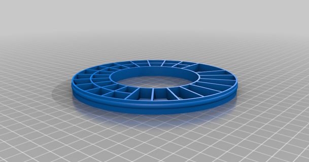 customizable smd turntable donut cover cperiod download free stl model printablescom 3d models hobby & makers electronics 3d print model - Mito3D