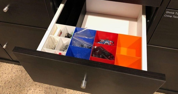 Çekmece ekler Ikea kallax alaycı indir Bedava stl model printablescom 3d modeller ev halkı ofis çekmece bölücü bölücüler ikeacallax 3d print model - Mito3D