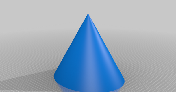 test print big cone pvillano download free stl model printablescom 3d models printers speed testprint 3d print model - Mito3D