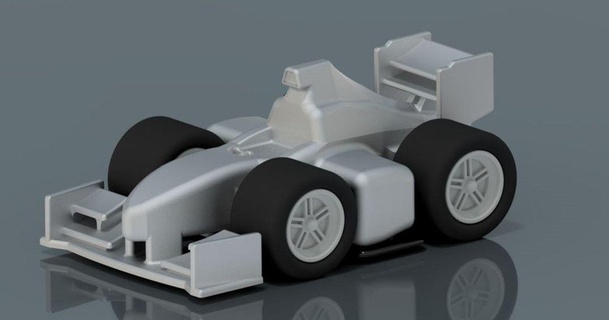 formule 1 voiture snap fit modèle russ connu Télécharger libre stl imprimablescom 3d modèles jouets Jeux Véhicules fléchir formula1 3d print model - Mito3D