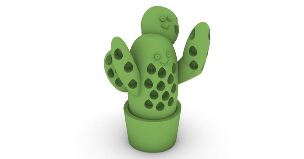 cactus ugello estrusore titolare supporto design Scarica gratuito stl modello printablescom 3d Modelli passatempo creatori organizzatori concorrenza organizzatore carina 3d print model - Mito3D