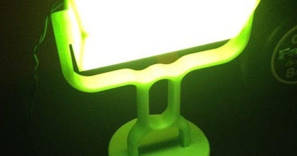 LED lámpara berna descargar gratis stl modelo imprimiblescom 3d modelos casa equipo decoración 3d print model - Mito3D