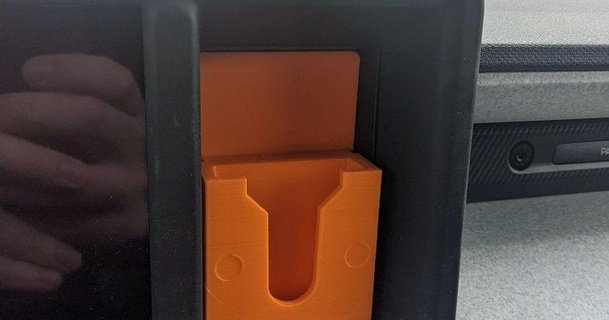 ford fits cubby hole adapter v1 2022 maverick kl0ck download free stl model printablescom 3d models hobby & makers automotive fordfits fordmaverick 3d print model - Mito3D