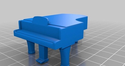 furniture collection mz4250 download free stl model printablescom 3d models toys & games board piano 3d print model - Mito3D