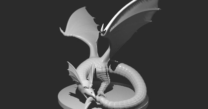 alchemical dragon mz4250 download free stl model printablescom 3d models toys & games board alchemy game 3d print model - Mito3D