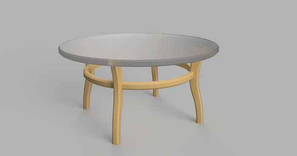 coffee table elitail download free stl model printablescom 3d models toys & games dollhouse dollhousefurniture 3d print model - Mito3D