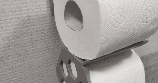 tuvalet kağıt Kulp destek dr ho pap ru yeni indir Bedava stl model printablescom 3d modeller ev halkı banyo tutucu kağıdı tutacağı 3d print model - Mito3D