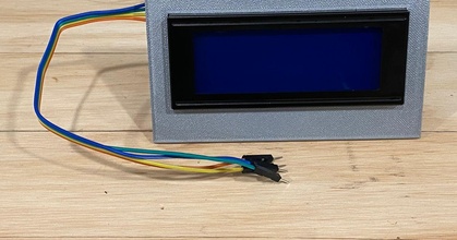 4 lcd Schermo In piedi lupo mucca Scarica gratuito stl modello printablescom 3d Modelli passatempo creatori elettronica adafruit arduino titolare supporto 3d print model - Mito3D