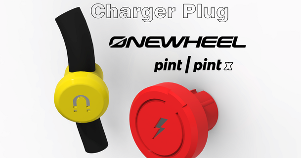 magnetic charger plug onewheel pint ratasich download free stl model printablescom 3d models hobby & makers ideas onewheelpint 3d print model - Mito3D