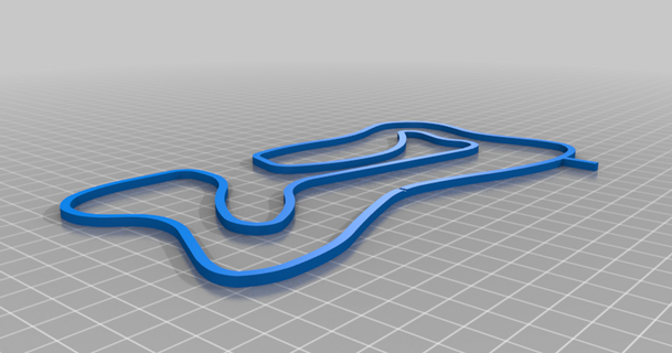 tor lodz poland race track circuit updesky download free stl model printablescom 3d models hobby & makers automotive racetrack 3d print model - Mito3D