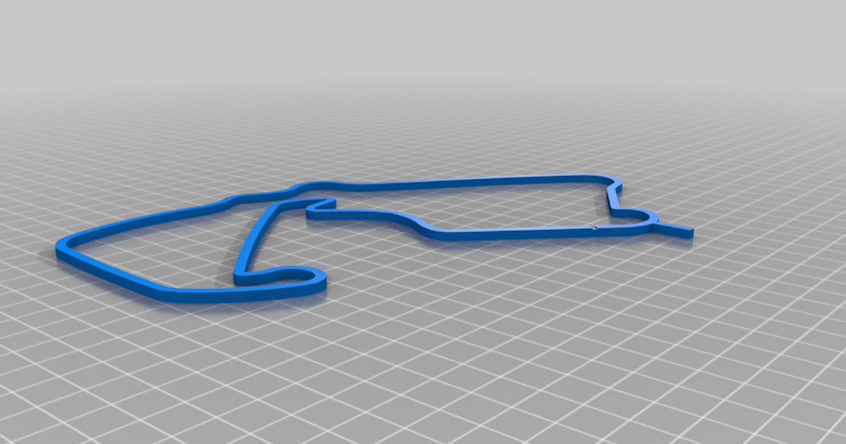 silverstone circuito unido Reino fórmula 1 carrera pista 2022 temporada updesky descargar gratis stl modelo imprimiblescom 3d modelos pasatiempo hacedores automotor formula1 3D print model - Mito3D