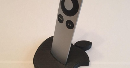 apple tv remote stand cookie download free stl model printablescom 3d models gadgets 3d print model - Mito3D