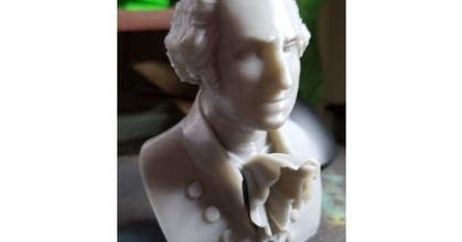 George Washington büst Tycho indir Bedava stl model printablescom 3d modeller Sanat tasarım heykeller heykel Devlet Başkanı 3d print model - Mito3D