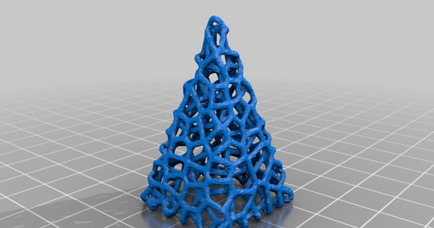 piramit oyun makinesi Voronoi baskı flaş şahin indir Bedava stl model printablescom 3d modeller oyuncaklar oyunlar yazı tahtası kaçık loneypiramidler piramitler 3d print model - Mito3D