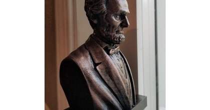 Abraham Lincoln büst Tycho indir Bedava stl model printablescom 3d modeller Sanat tasarım heykeller heykel Devlet Başkanı tarihi 3d print model - Mito3D