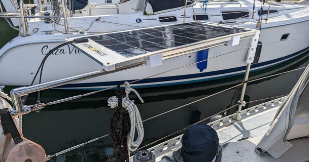 rotaia montare telaio flessibile solare pannello colpetto Scarica gratuito stl modello printablescom 3d Modelli gli sport all'aperto barca vela 3d print model - Mito3D