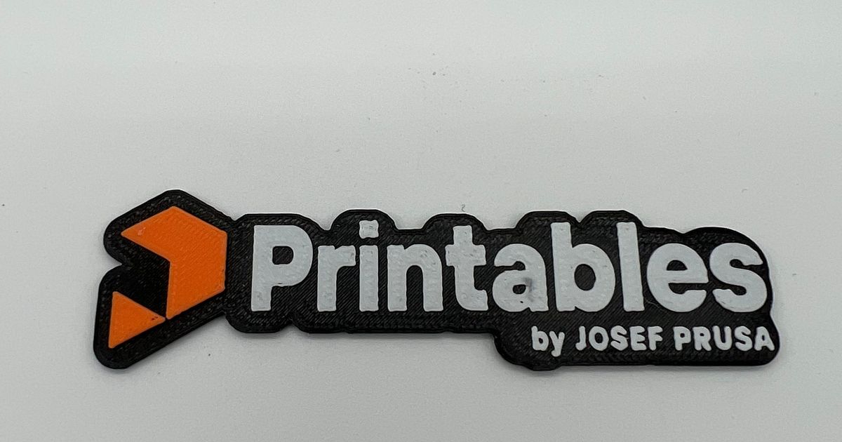 printables joseph prusa logo ar3dprints download free stl model printablescom 3d models art & design 2d plates logos 3dprinters printers 3D print model - Mito3D