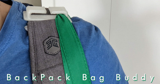 backpack bag buddy stevew91 download free stl model printablescom 3d models fashion accessories clip 3d print model - Mito3D