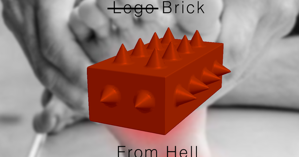 brick hell linksu download free stl model printablescom 3d models art & design designs lego 3d print model - Mito3D