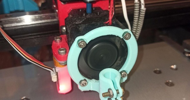 wählen Indikator Halter Unterstützung eva hotend Ventilator 40x40 aktualisieren v2 Gabriel download frei stl Modell Printablescom 3d Modelle Drucker Upgrades Bett Messuhr 3d print model - Mito3D