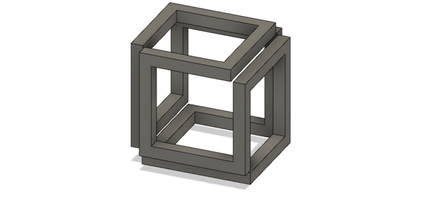 strano 3d cubo oris Scarica gratuito stl modello printablescom Modelli arte design disegni 3d print model - Mito3D