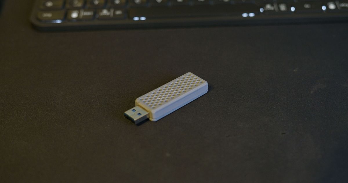 usb-stick case resintimme download free stl model printablescom 3d models hobby & makers electronics replacementpart usbstick 3D print model - Mito3D