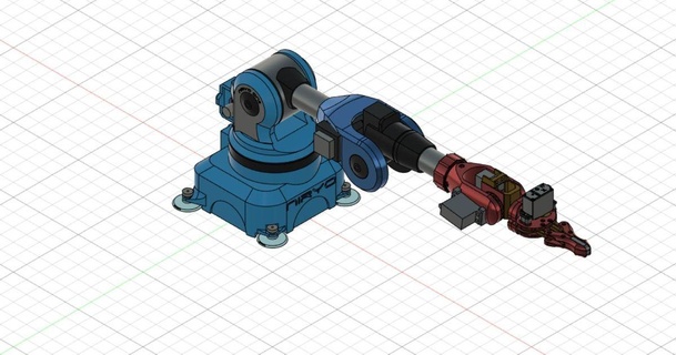 montaj Janus Pannoniyen indir Bedava stl model printablescom 3d modeller hobi yapımcılar rc robotik kol eksen kavrayıcı robotarm 3d print model - Mito3D