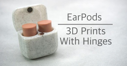 earpods souzoumaker download free stl model printablescom 3d models household bedroom case earplugs hinge magnetic 3d print model - Mito3D