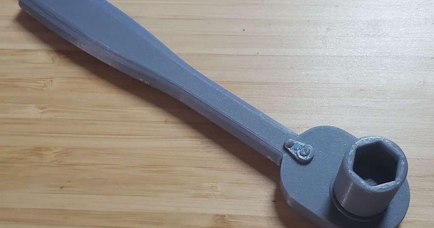 self-orienting ratchet socket wrench krazykoder22 download free stl model printablescom 3d models toys & games design fidget handtools mechanical tools 3d print model - Mito3D