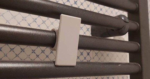 bathroom radiator heater hook 22mm debolestis download free stl model printablescom 3d models household 3d print model - Mito3D