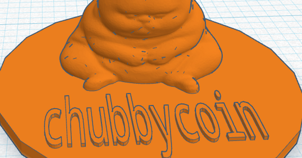 chubbycoin fat cat coin colincurtin download free stl model printablescom 3d models hobby & makers ideas chubby fatcat 3d print model - Mito3D