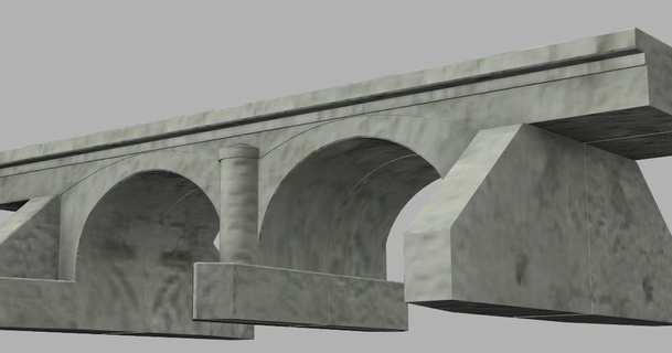 Ottawa río modelo ferrocarril puente izquierdacetio descargar gratis stl imprimiblescom 3d modelos juguetes juegos vehiculos escala 3d print model - Mito3D